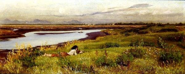 Eraly Morning, Fusino, perto de Veneza de Edith Ridley Corbet