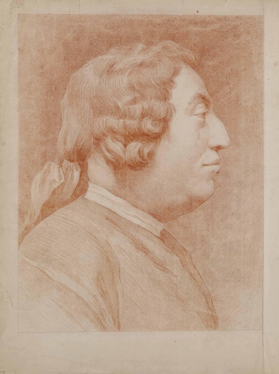 Auto-retrato. de Edmé Bouchardon
