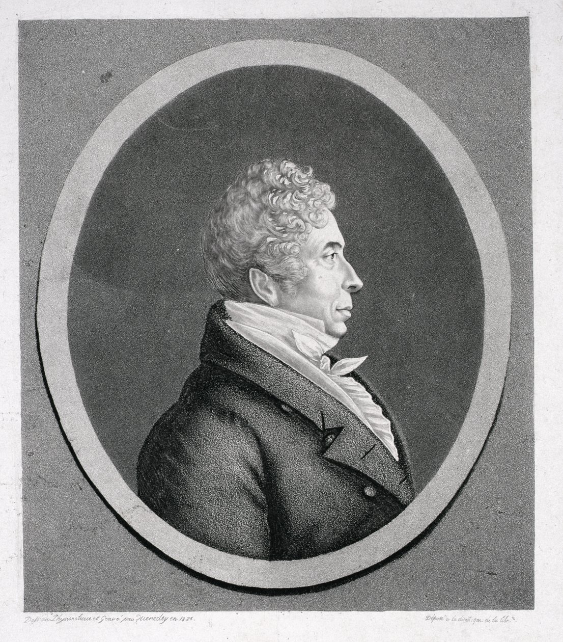 Pierre Gaveaux (176-1825) 1821 (aquatinta) de Edme Quenedey