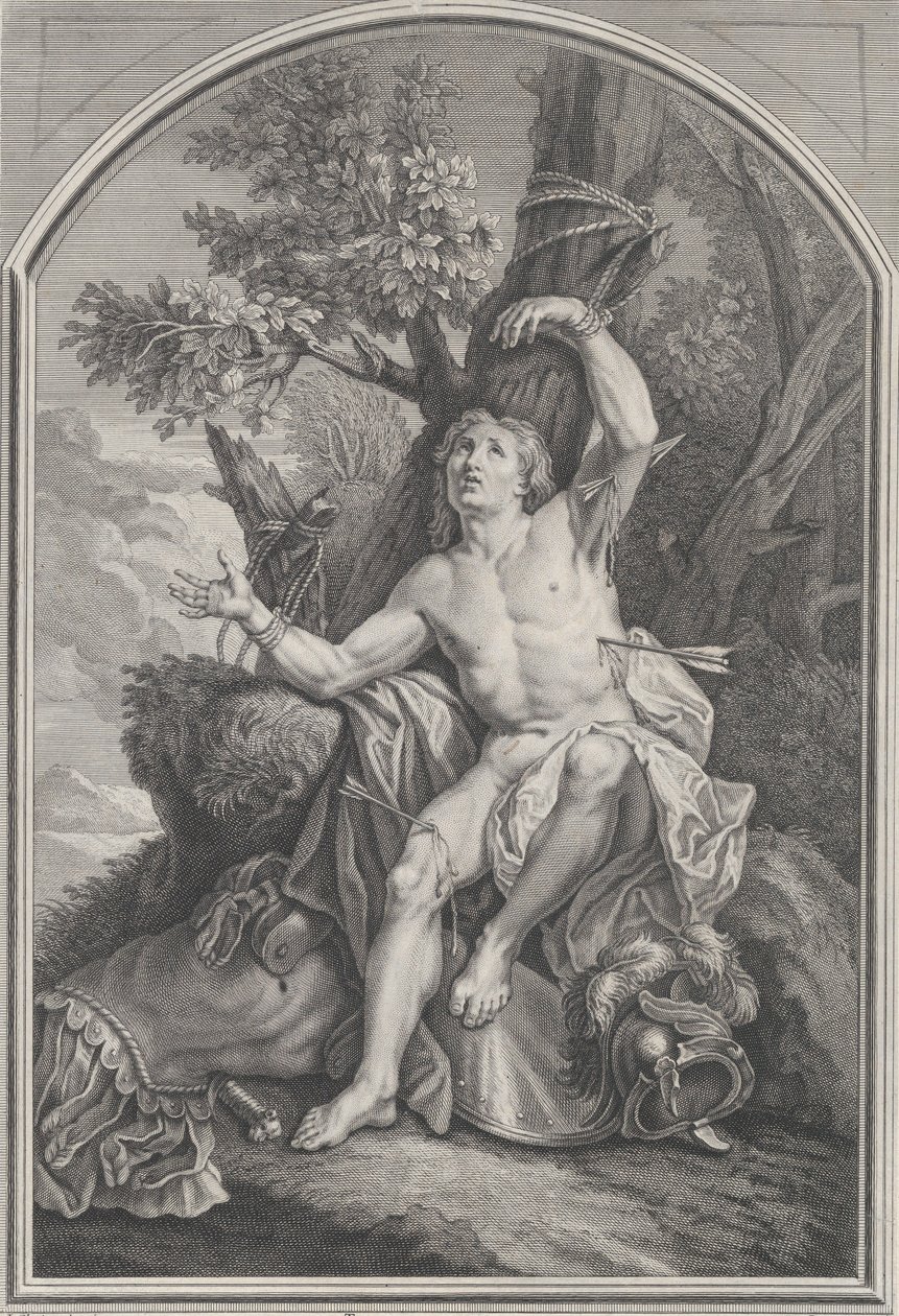 São Sebastião,.n.d. de Edme Jeaurat