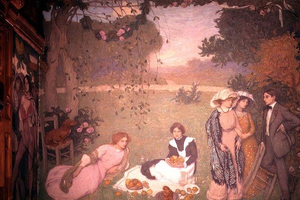 Almoço na relva de Edmond François Aman Jean
