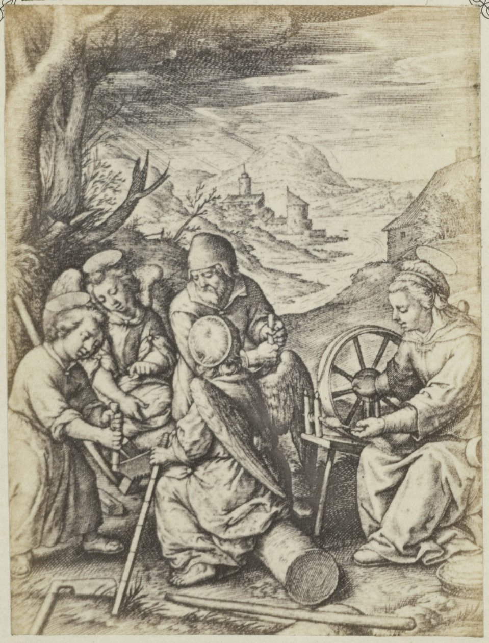 Fotoreproductie van de engravings Les tronçons
As secções (título sobre o objecto) de Edmond Fierlants