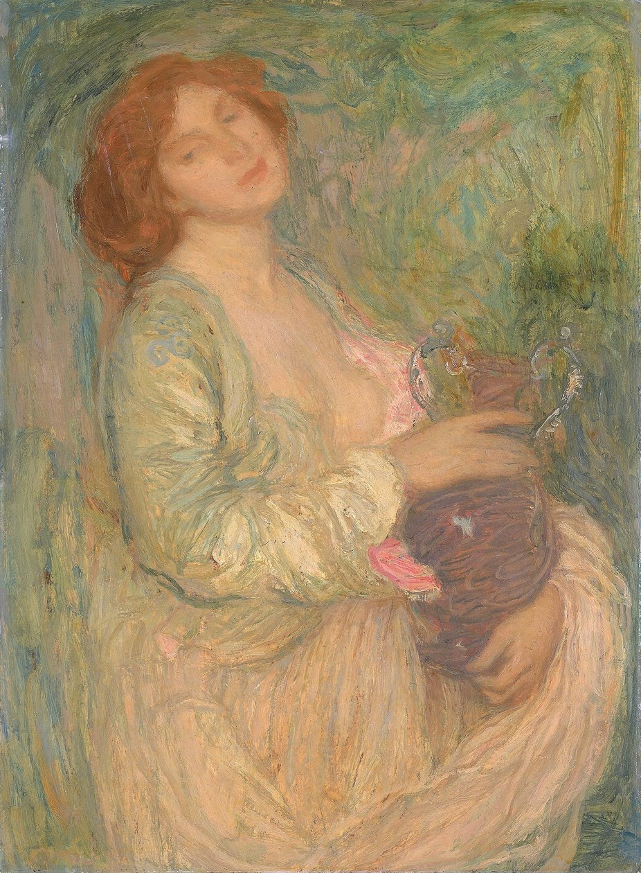 Mulher com vaso de Edmond François Aman Jean