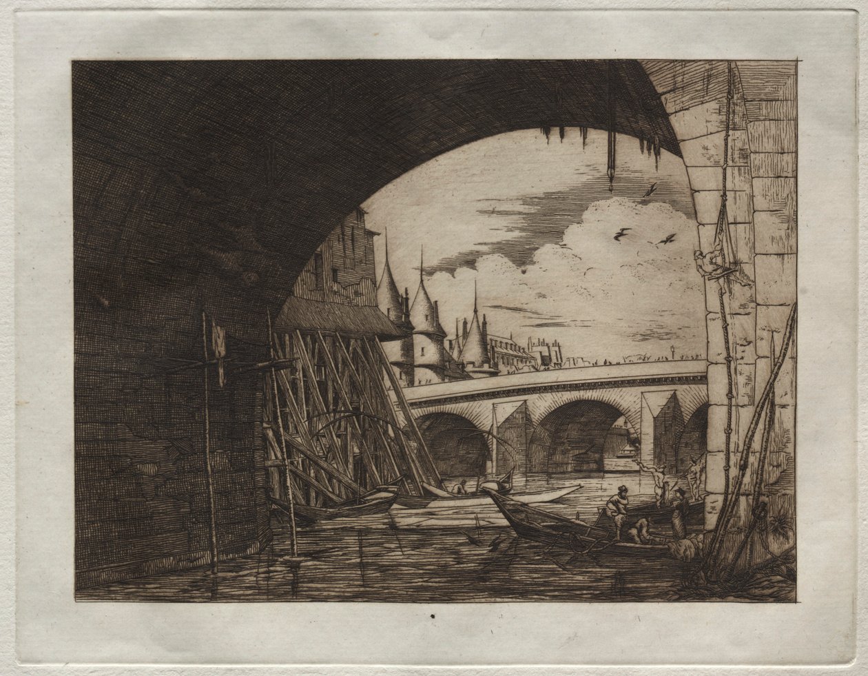 Arco da Ponte de Notre Dame de Edmond Gosselin