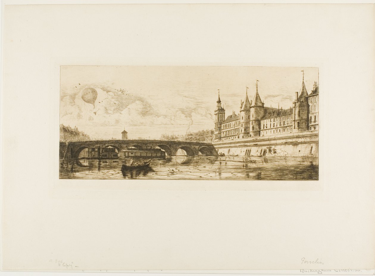 Pont au Change, Paris de Edmond Gosselin