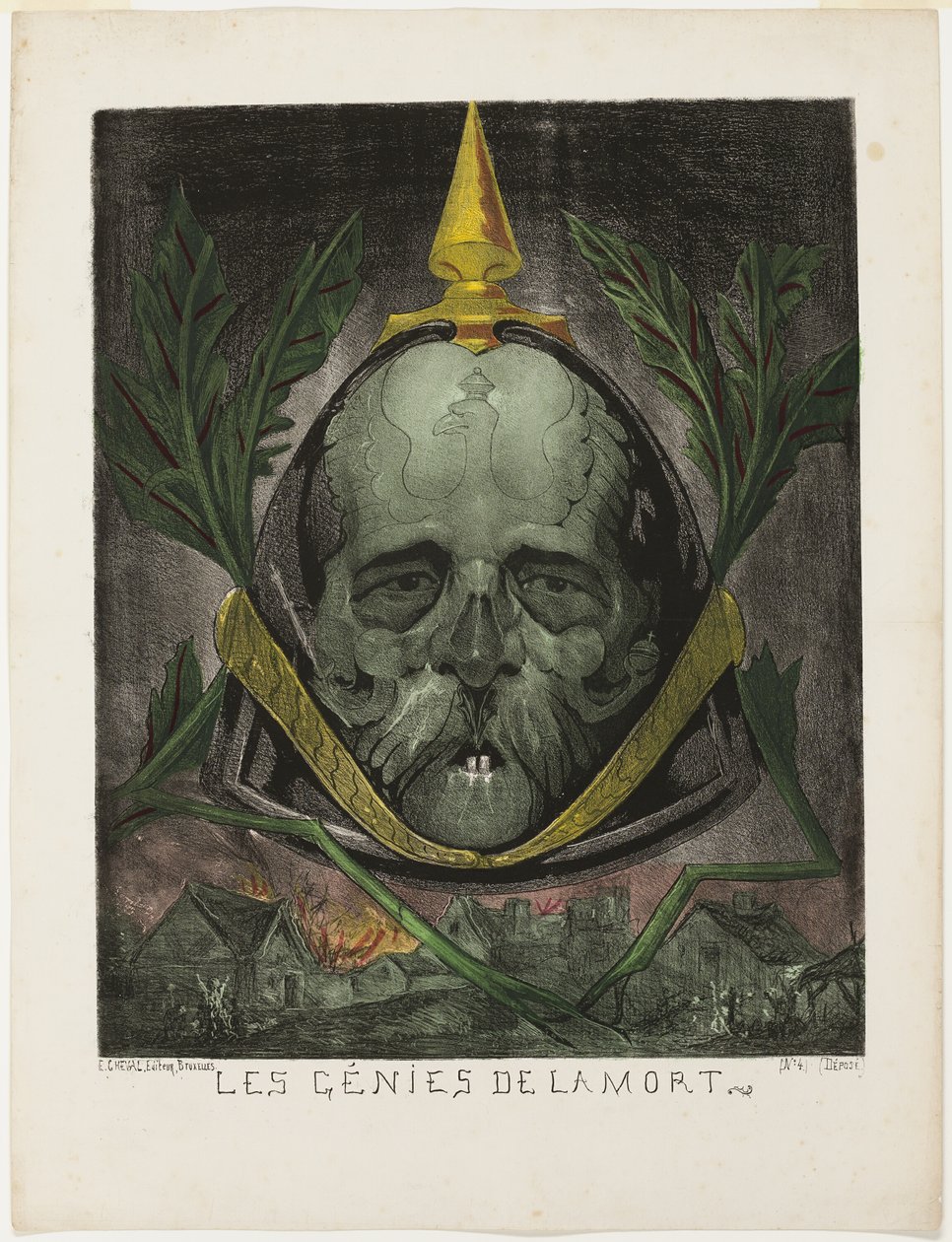 Bismarck, de Os Génios da Morte de Edmond Guilliaume