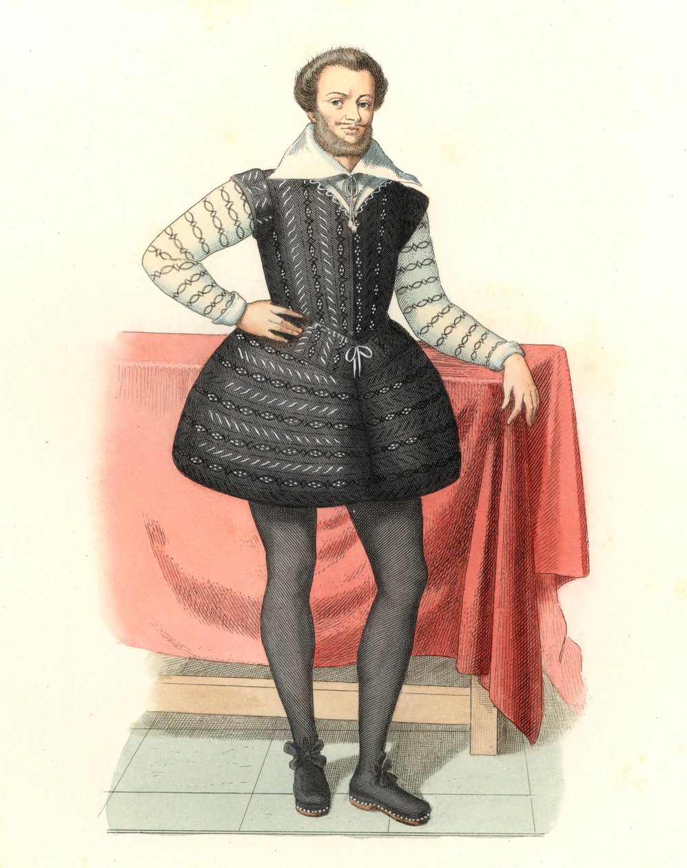 Antoine de Saint Chamans, nobreza francesa de Edmond Lechevallier Chevignard