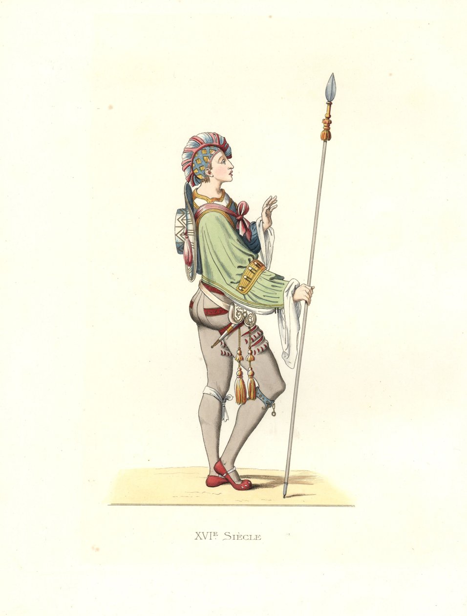 assistente militar flamengo de Edmond Lechevallier Chevignard