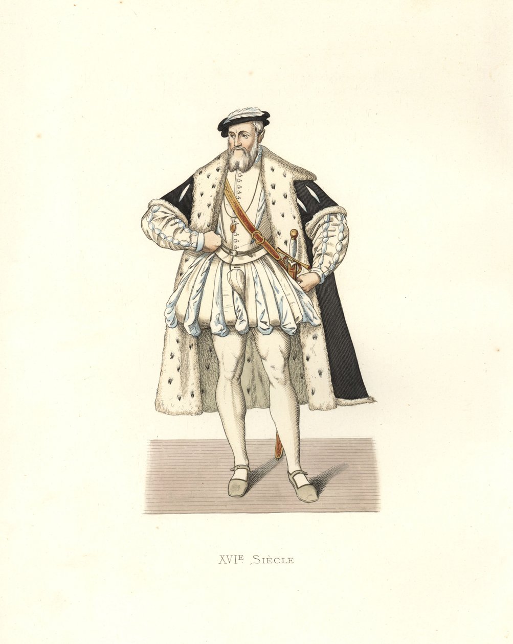 François de Lorraine, Duque de Guise (1519-1563) de Edmond Lechevallier Chevignard