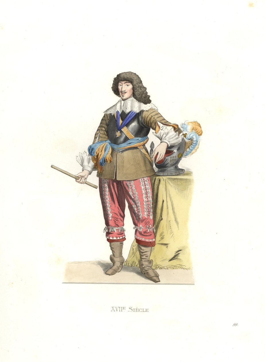Gaston Jean Baptiste de France, duque de Orleans, França de Edmond Lechevallier Chevignard