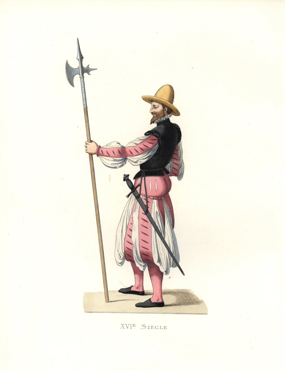 mercenário alemão de Edmond Lechevallier Chevignard