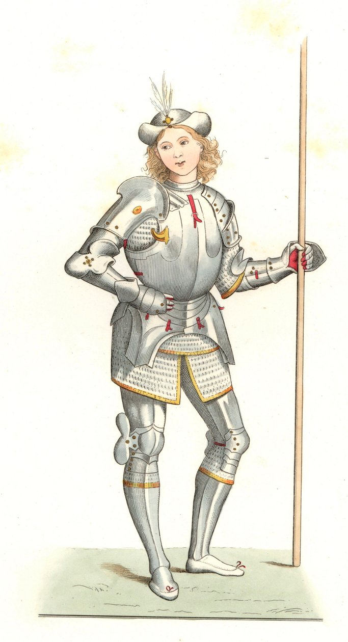 pistoleiro italiano de Edmond Lechevallier Chevignard