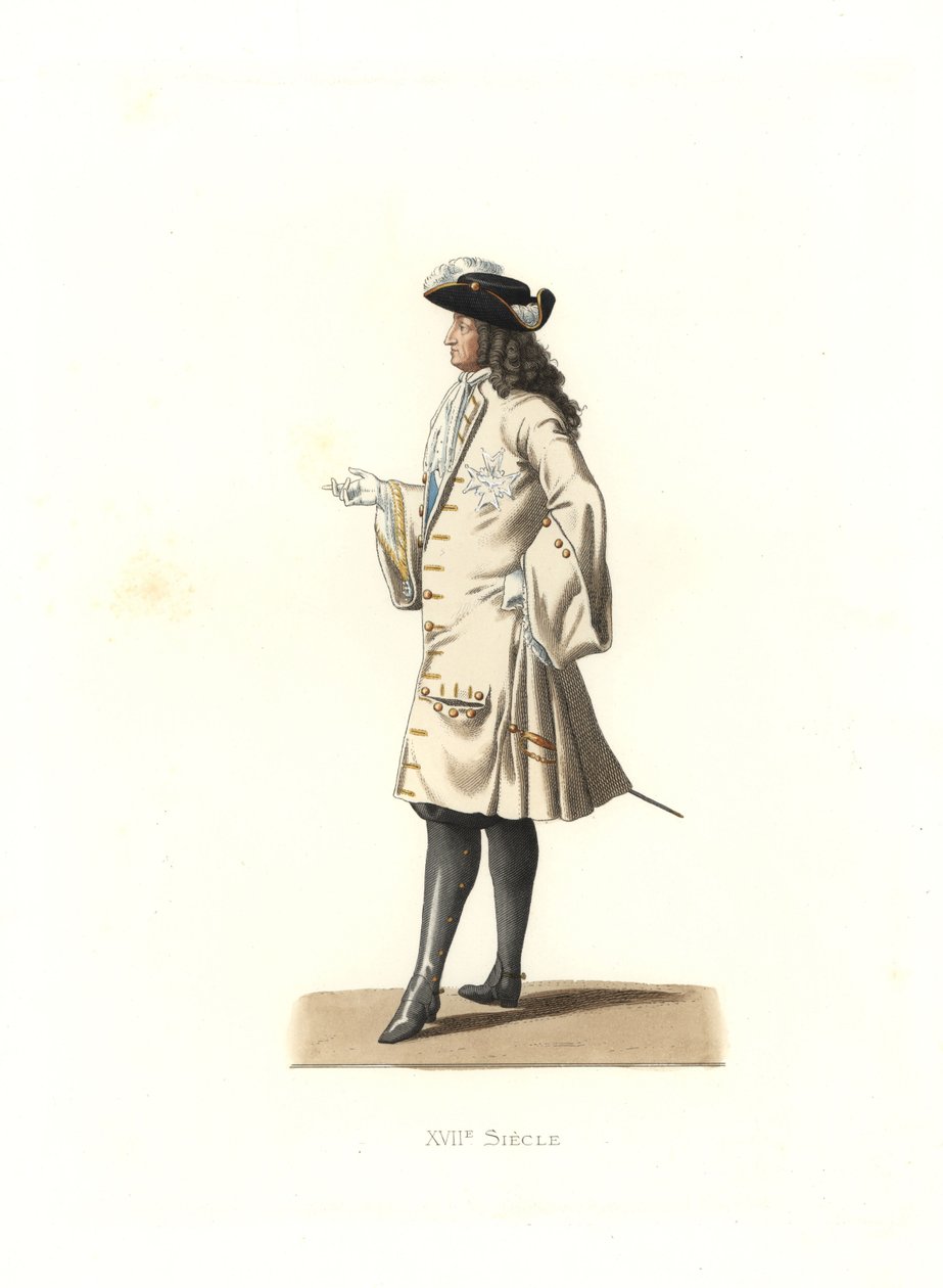 Rei Luís XIV da França de Edmond Lechevallier Chevignard