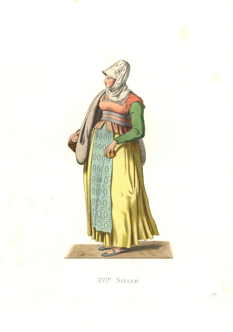 Camponesa de Portugal de Edmond Lechevallier Chevignard