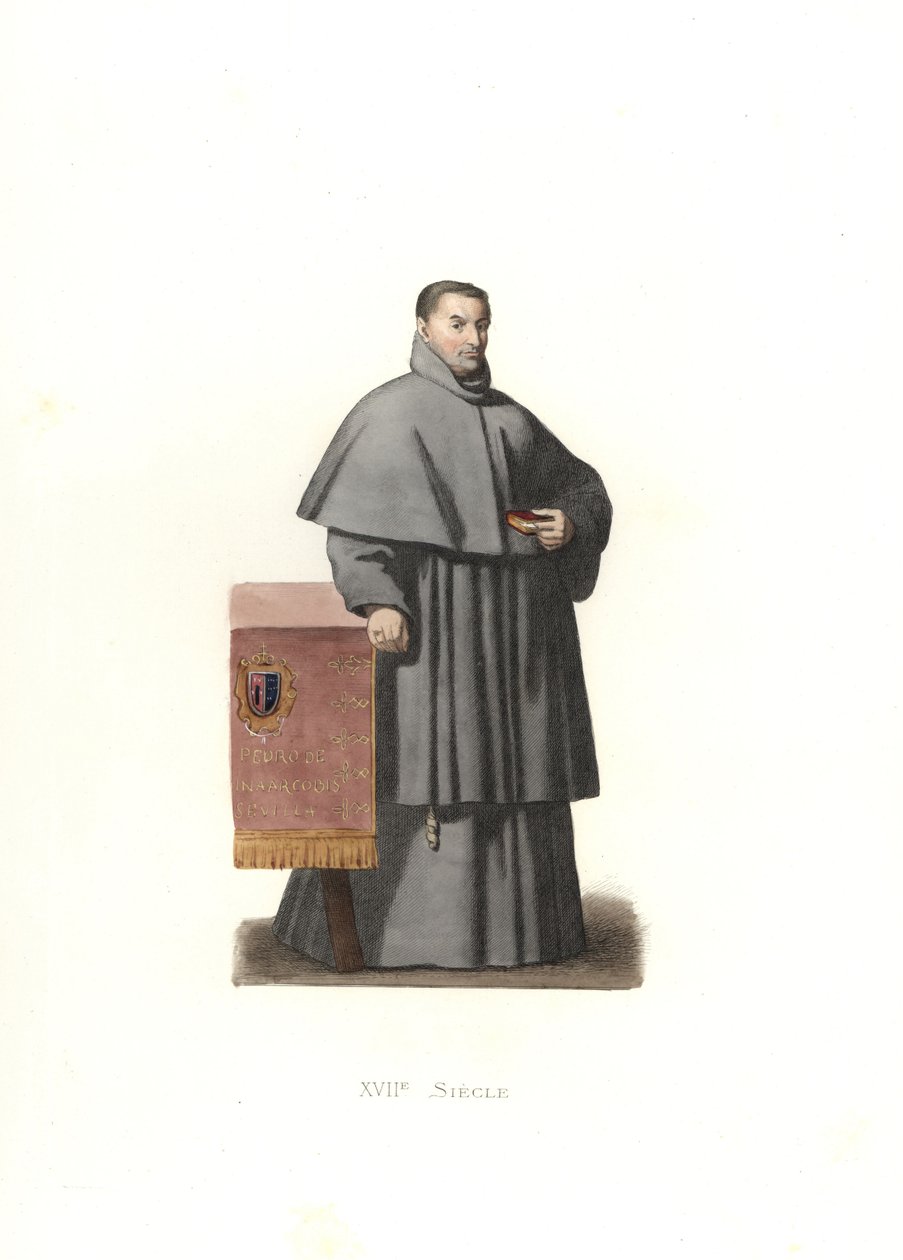 Pedro de Urbina, arcebispo de Sevilha, Espanha de Edmond Lechevallier Chevignard