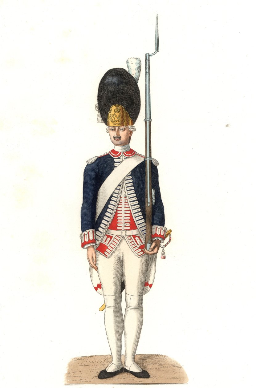 Soldado da Guarda Francesa de Edmond Lechevallier Chevignard