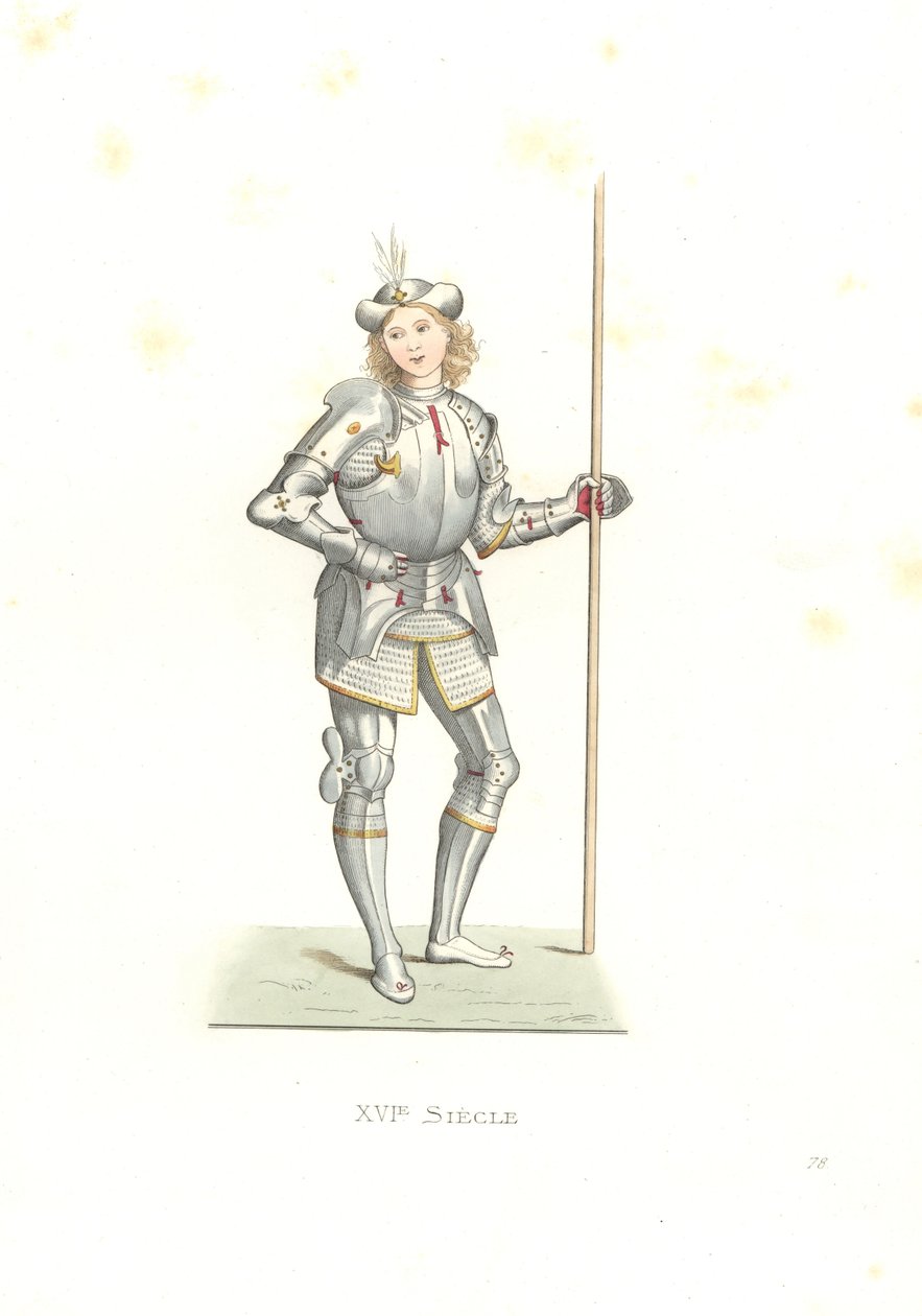 homem de armas italiano de Edmond Lechevallier Chevignard