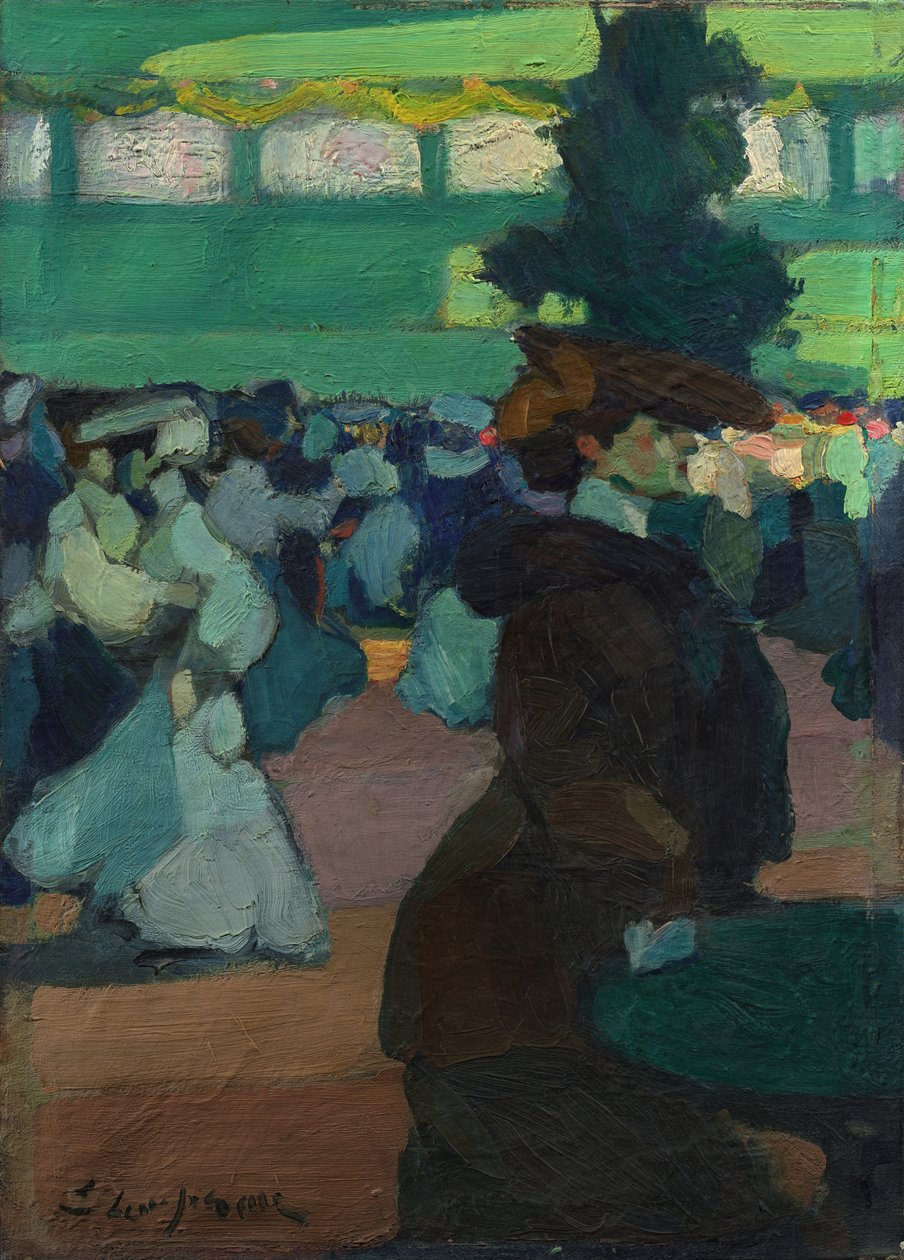 Cena de baile de Edmond Lempereur