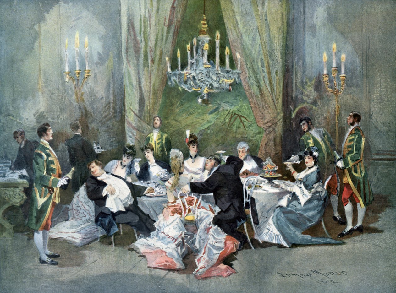 Le Reveillon - peça de teatro vaudeville escrita por Henry Meilhac e Ludovic Halevy de Edmond Morin