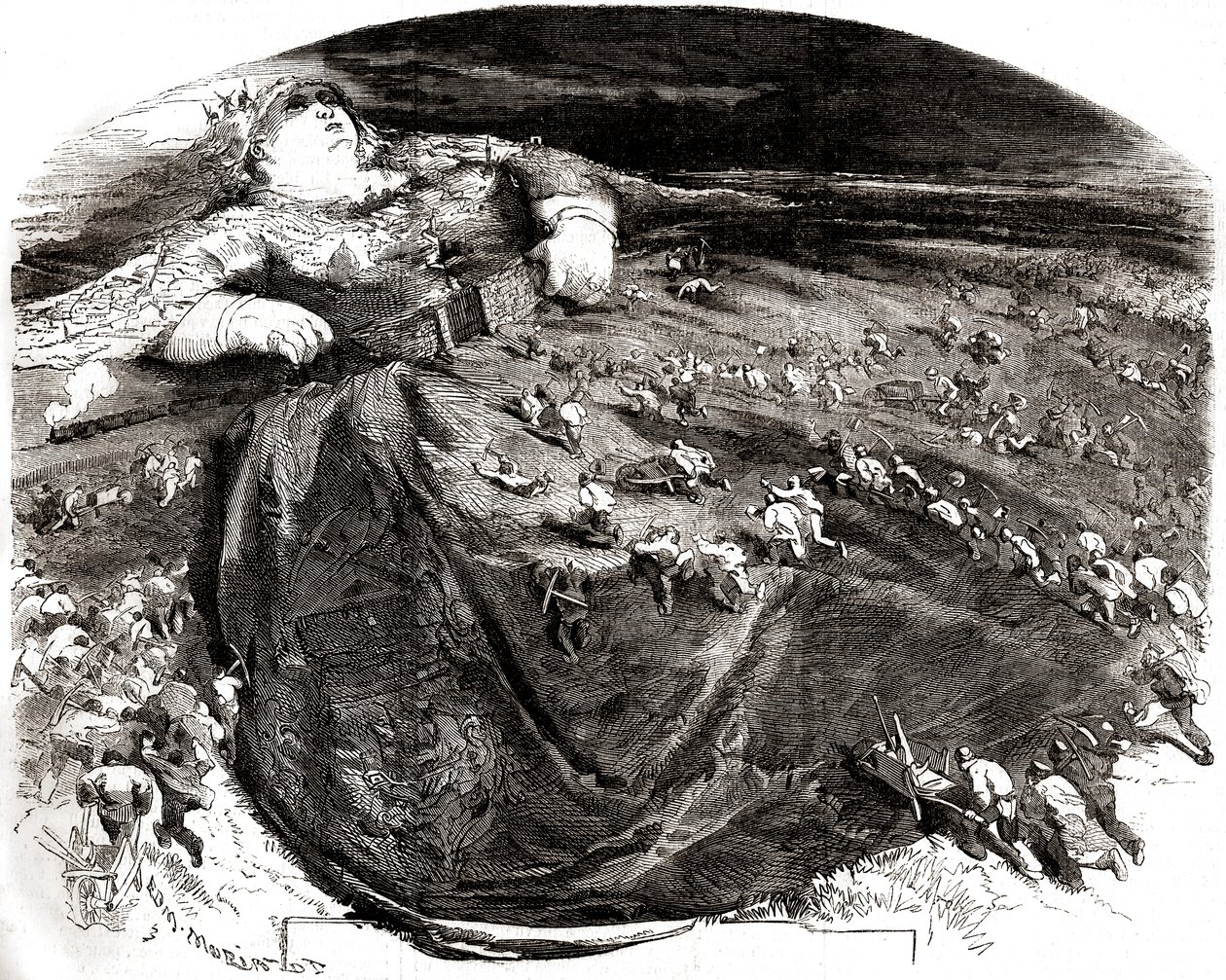 O alargamento de Paris de Edmond Morin