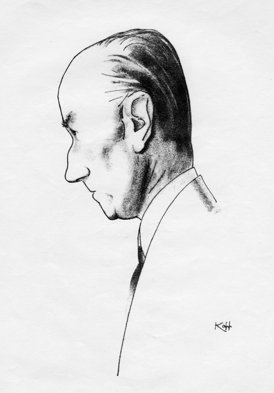 Sir Samuel Hoare, estadista britânico, 1935. de Edmond Xavier Kapp