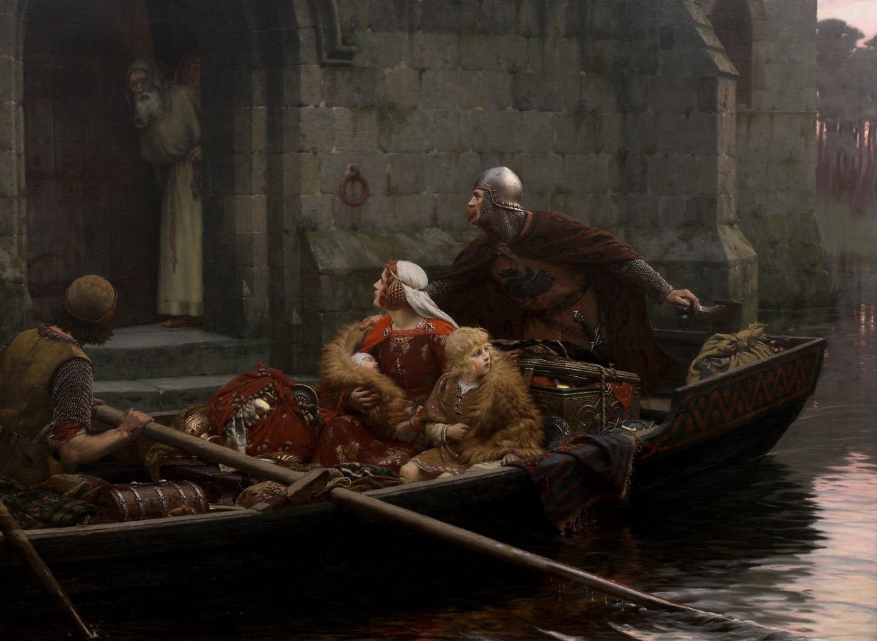 Em tempo de perigo de Edmund Blair Leighton