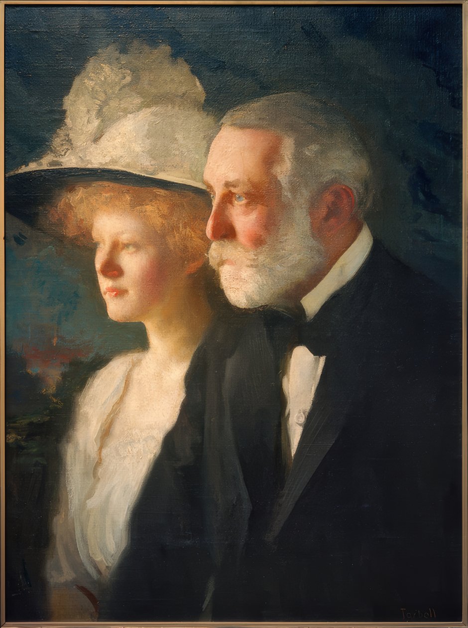 Henry Clay e Helen Frick de Edmund Charles Tarbell