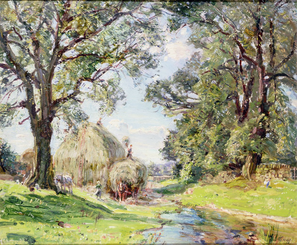 Paisagem de Surrey de Edmund George Warren