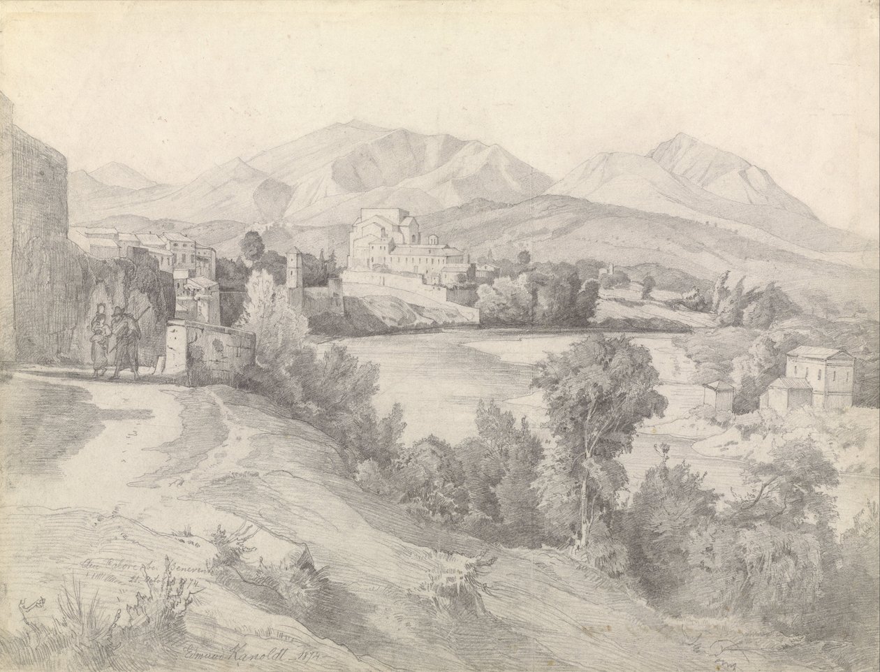 Vista de Benevento de Edmund Kanoldt