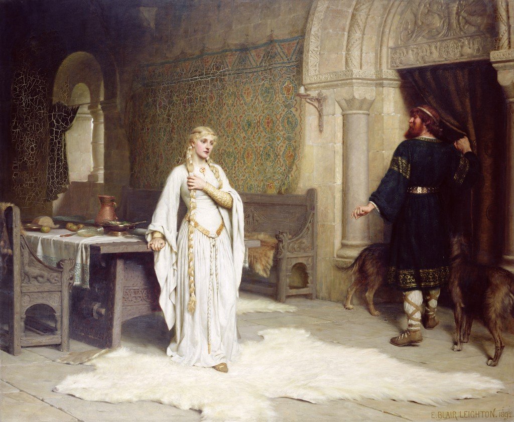 Lady Godiva de Edmund Leighton