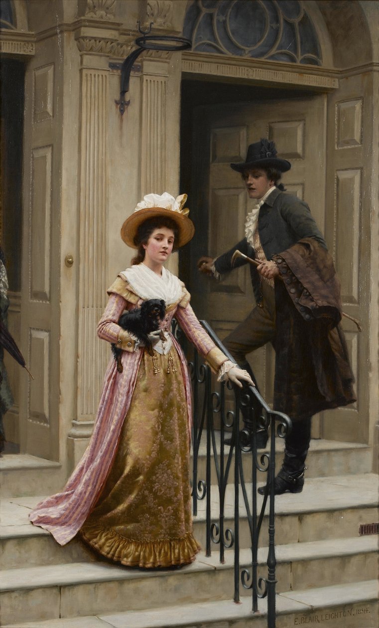 Meu vizinho do lado de Edmund Leighton