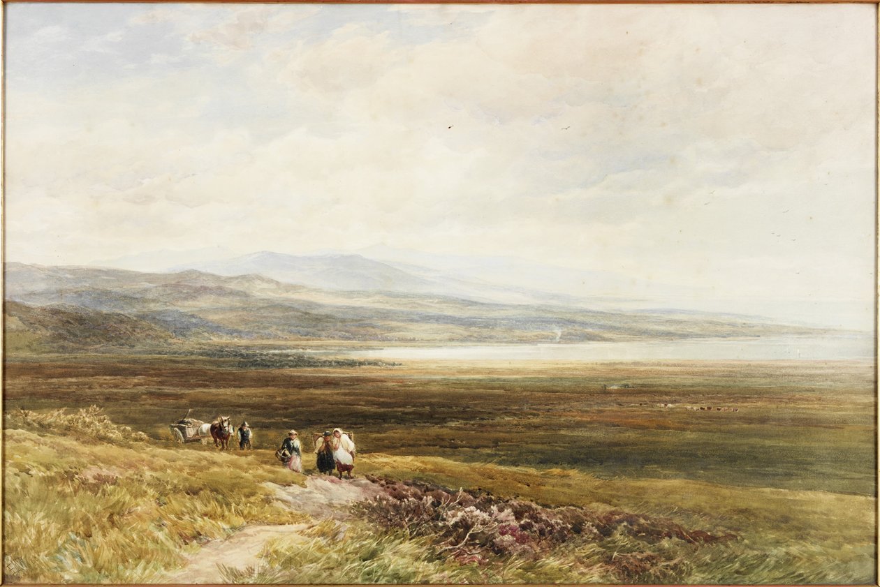 Um mouro escocês (aquarela sobre papel) de Edmund Morison Wimperis
