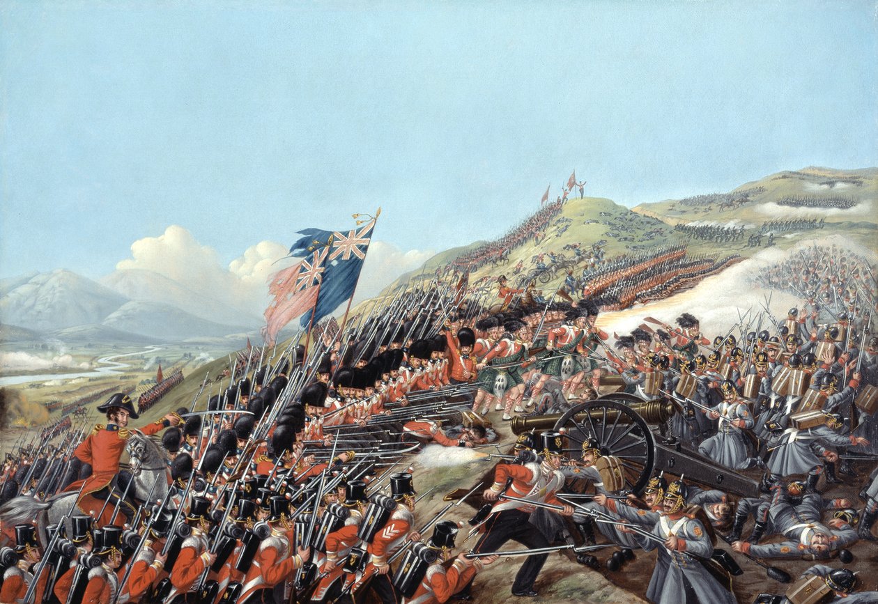 A Batalha de Alma em 20 de setembro de 1854, 1854 de Edmund Walker