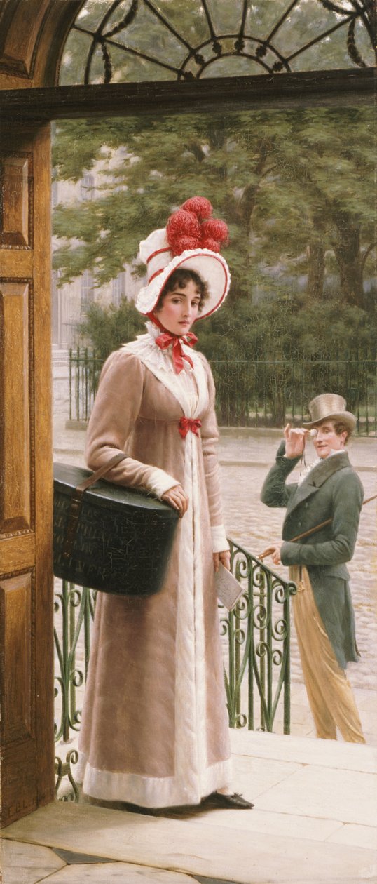 Uma fonte de admiração, 1904 de Edmund Blair Leighton