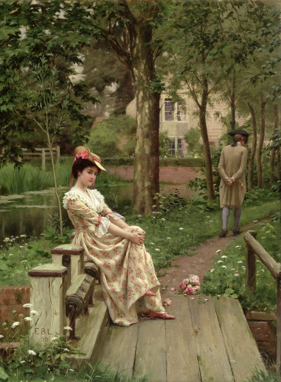 Desligado de Edmund Blair Leighton