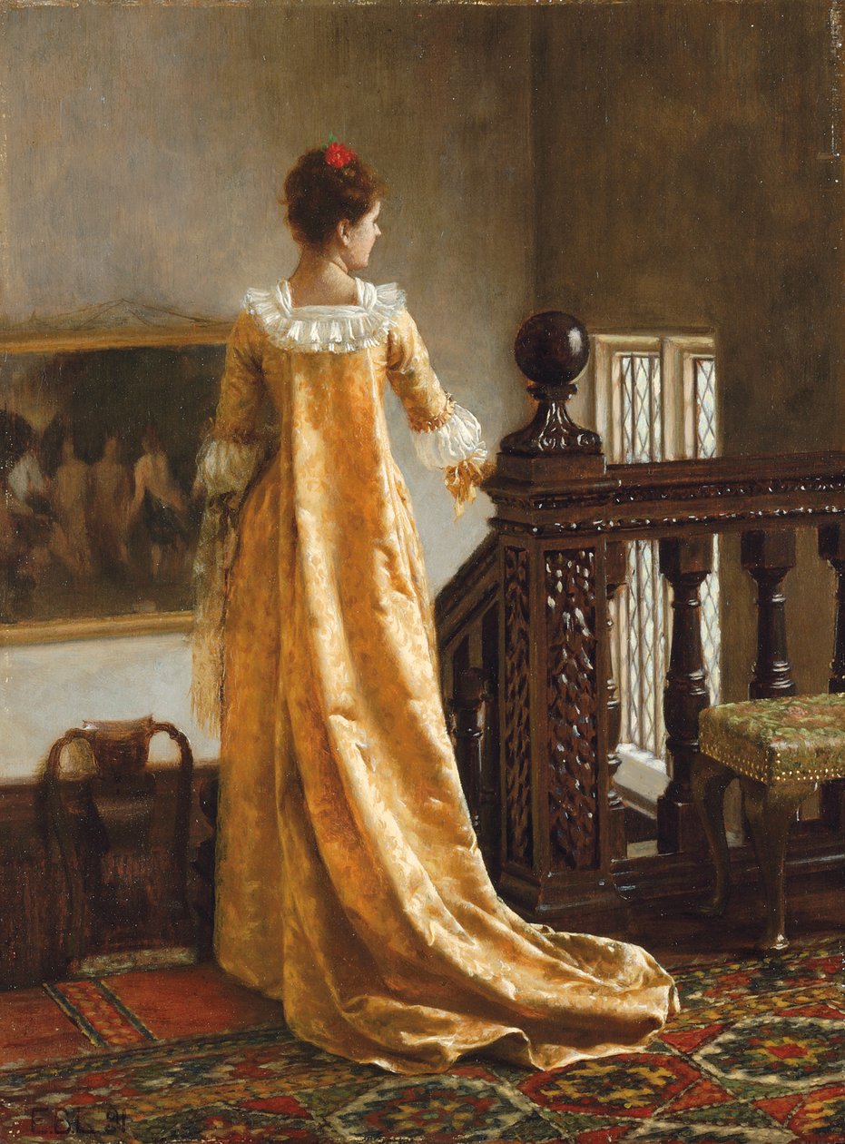 O trem de ouro, 1891 de Edmund Blair Leighton