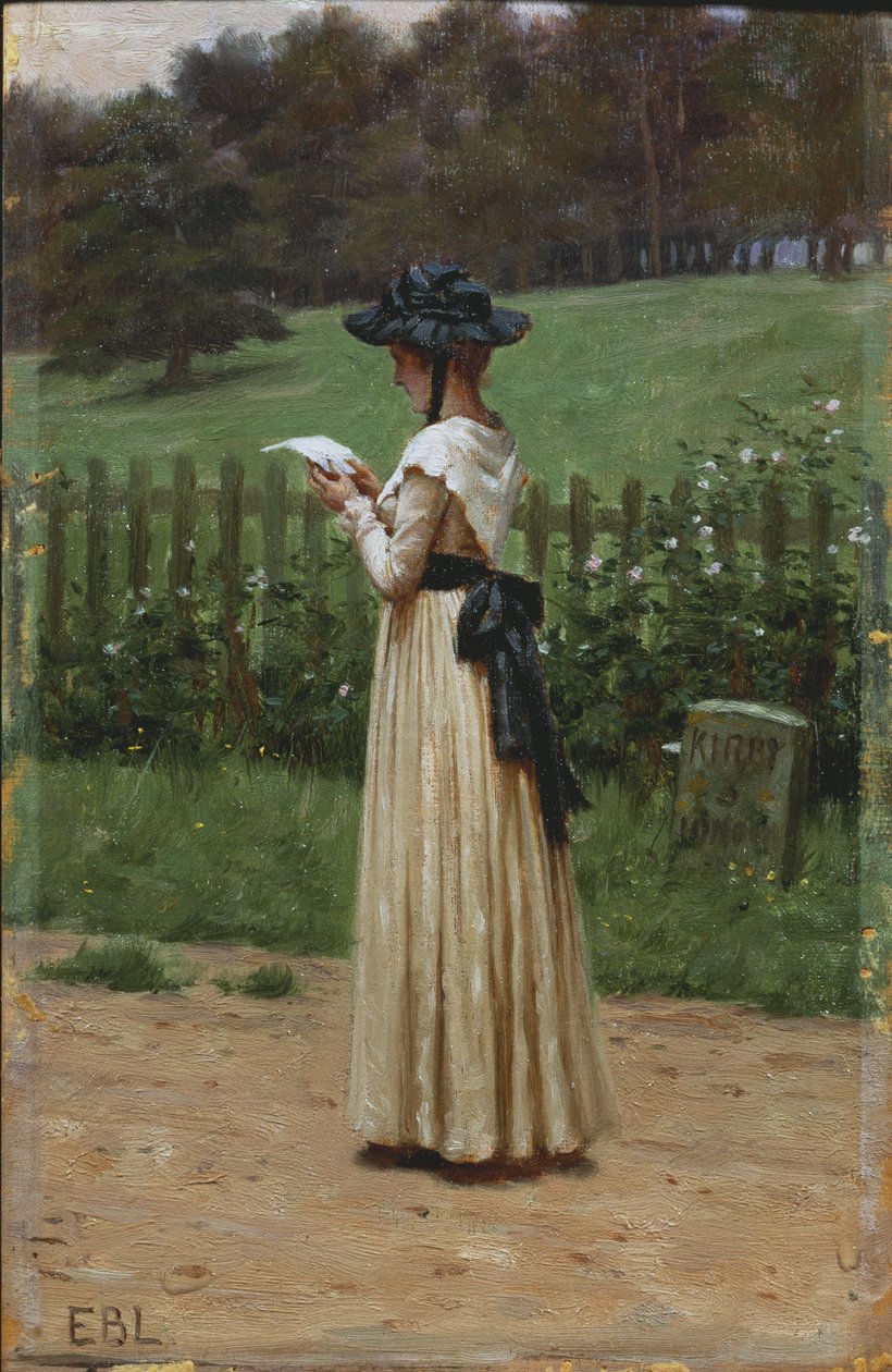 A carta de amor de Edmund Blair Leighton