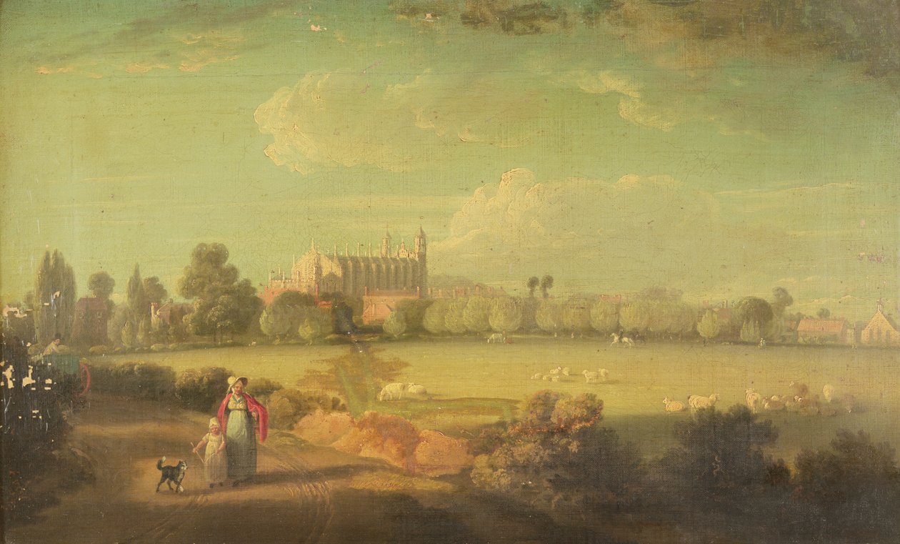 Uma visão de Eton dos campos de jogo de Edmund Bristow