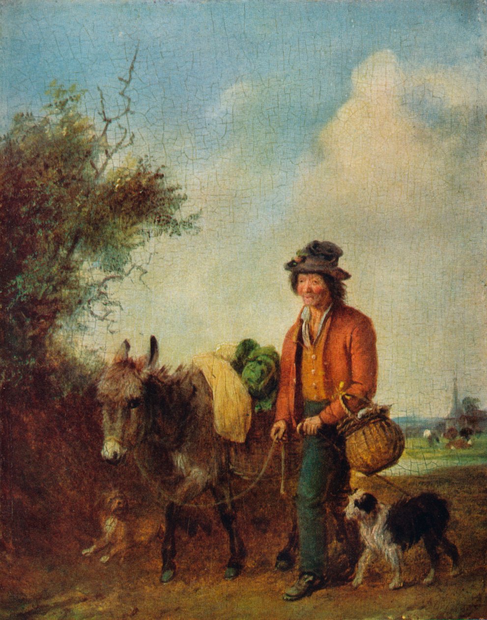 Market Gardener, c1845, 1930. de Edmund Bristow