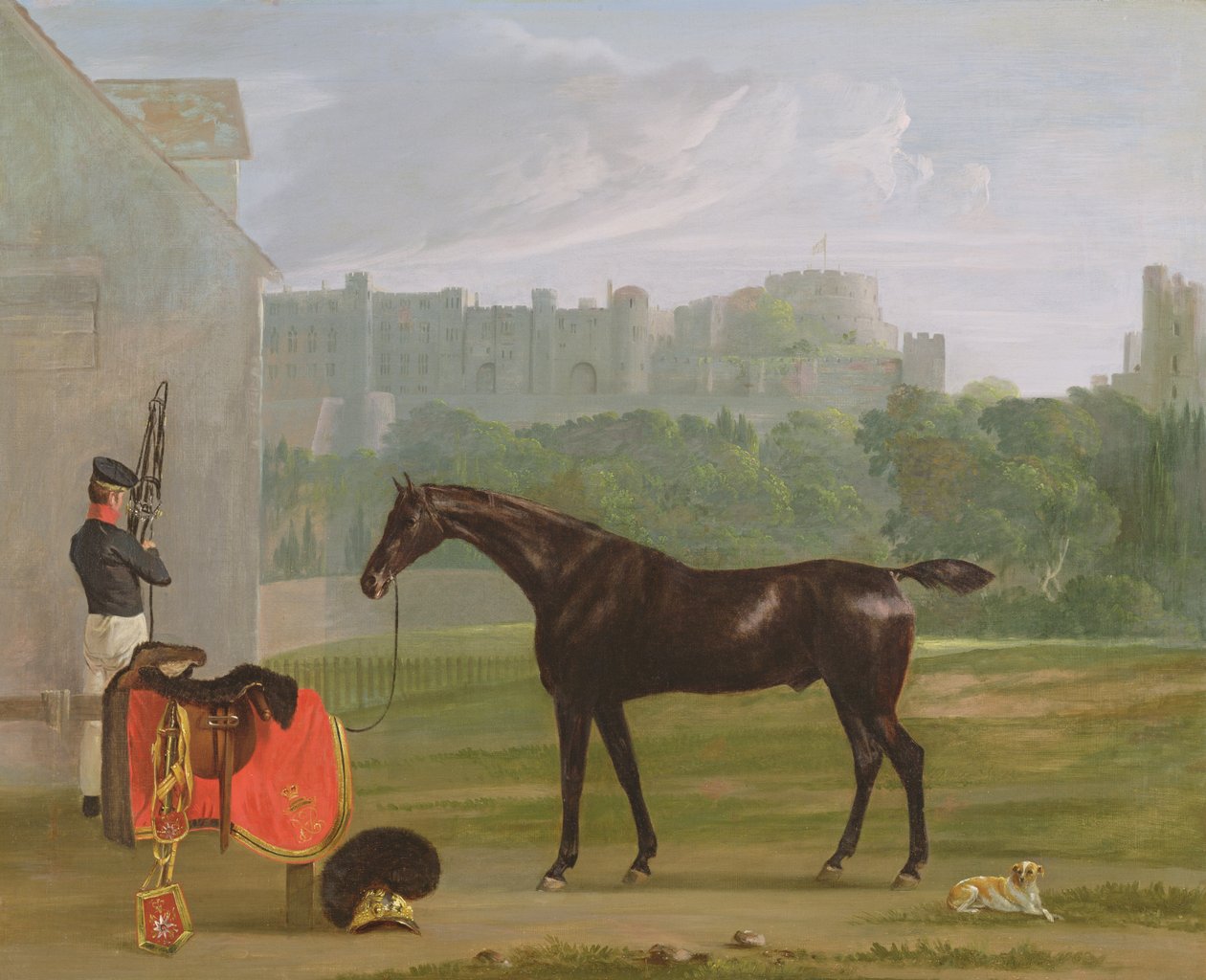 Fora da casa de guarda em Windsor de Edmund Bristow