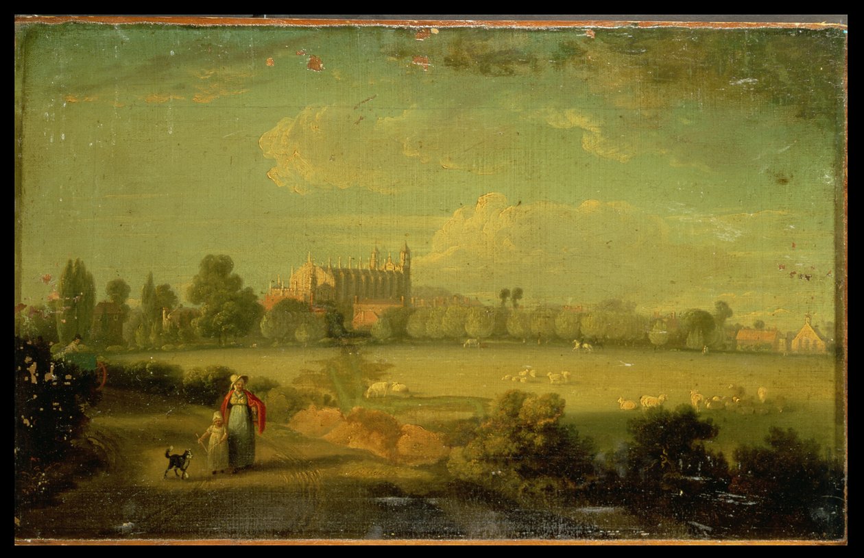 Visão de Eton dos campos de jogo de Edmund Bristow