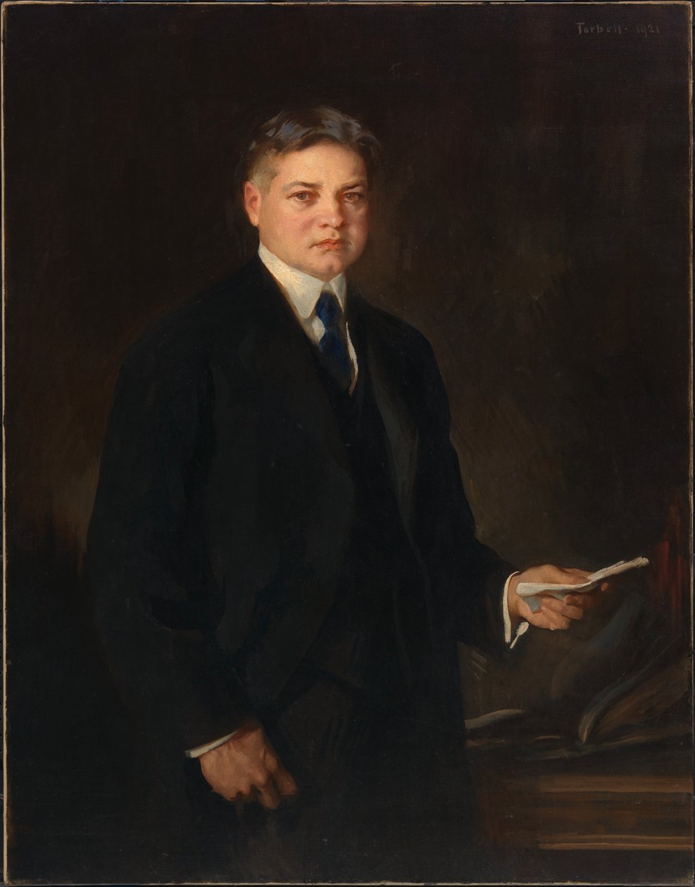 Herbert Clark Hoover (1874-1964) de Edmund Charles Tarbell