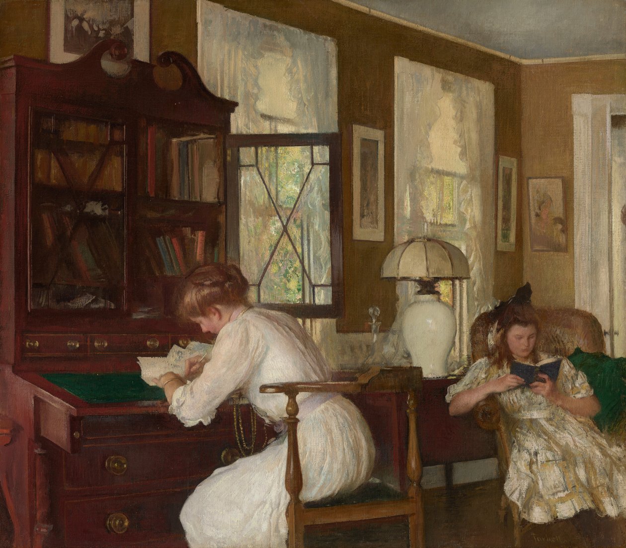 Josephine e Mercie de Edmund Charles Tarbell