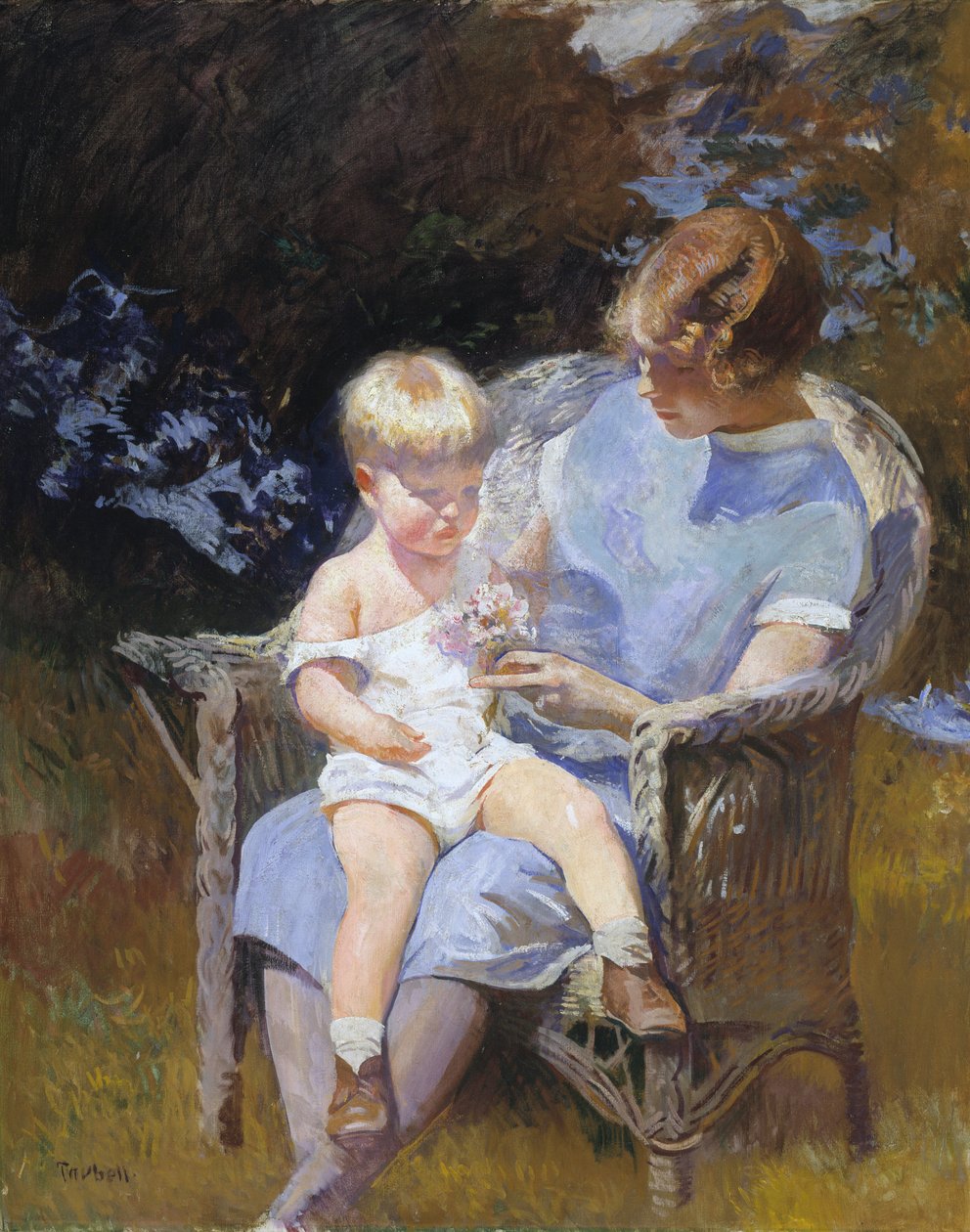 Floresta. de Edmund Charles Tarbell