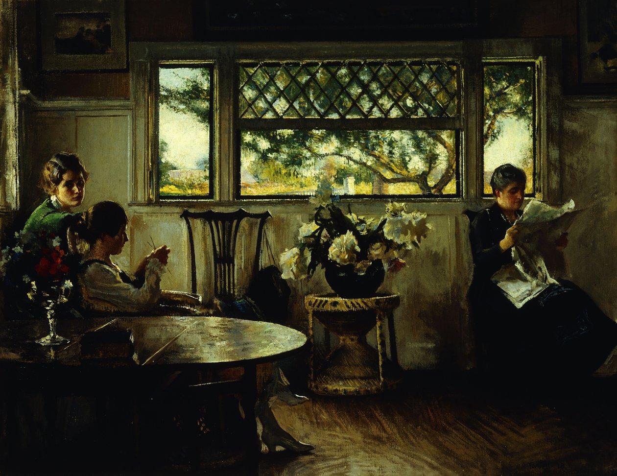 Mãe, Misericórdia e Maria de Edmund Charles Tarbell