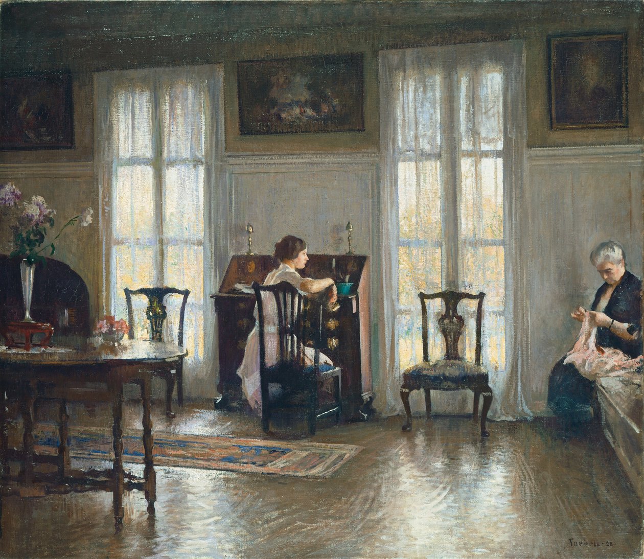 Mãe e Maria de Edmund Charles Tarbell