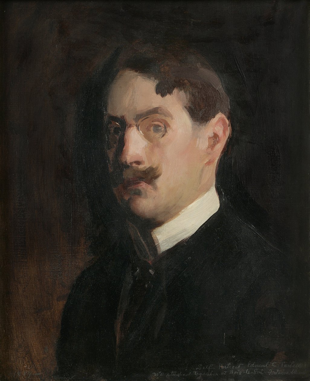 Auto-Retrato, 1889 de Edmund Charles Tarbell