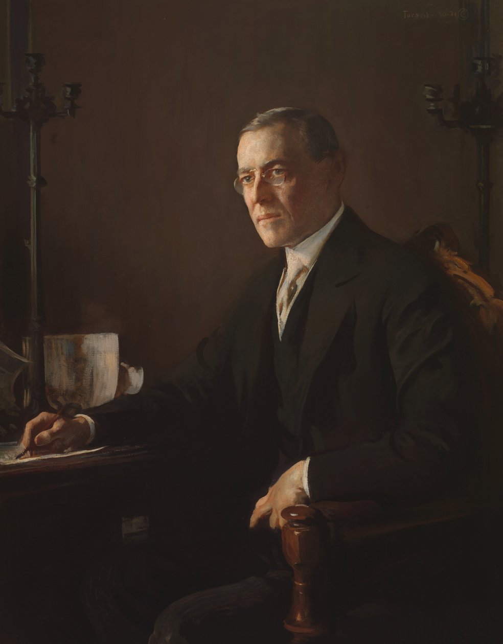 Floresta. de Edmund Charles Tarbell