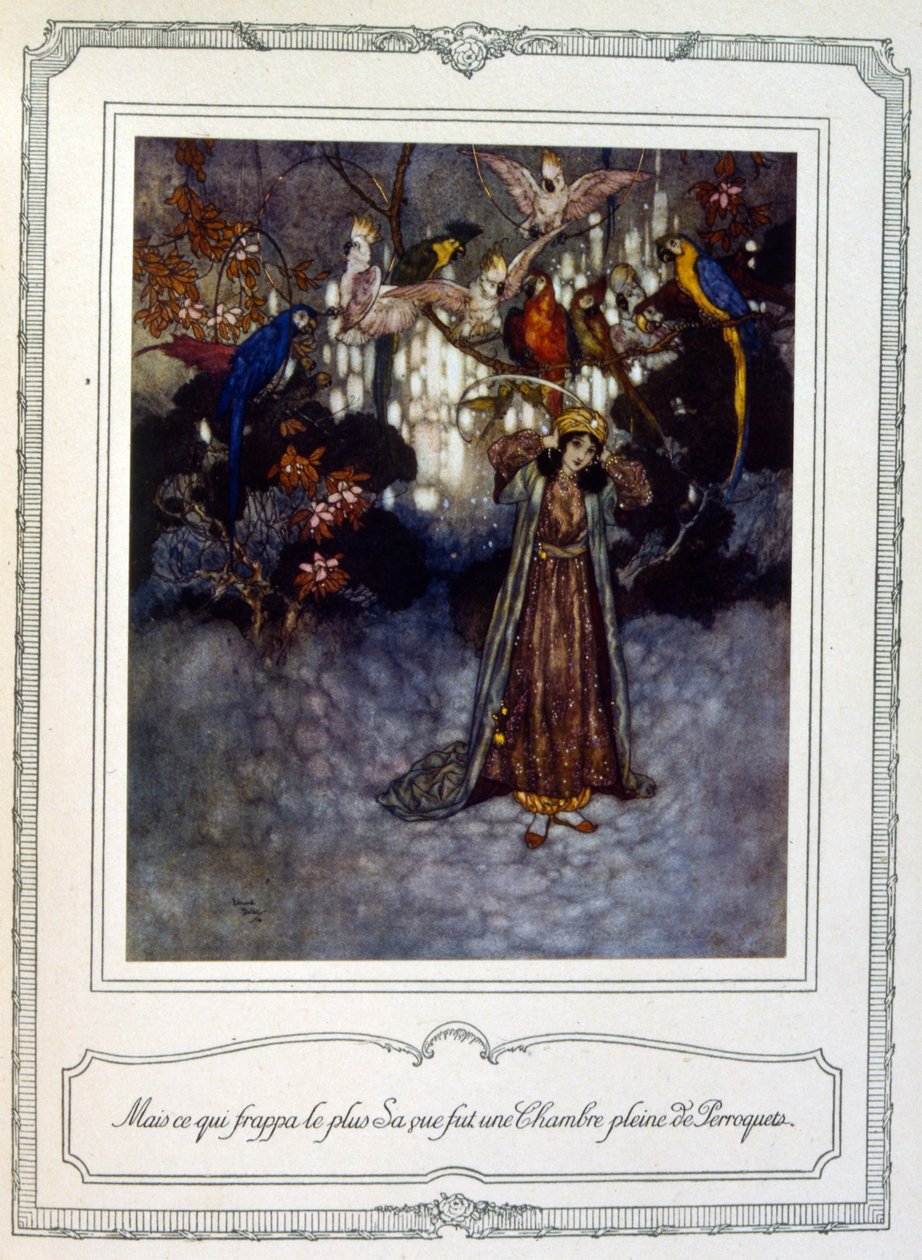 A Bela e o Monstro de Edmund Dulac