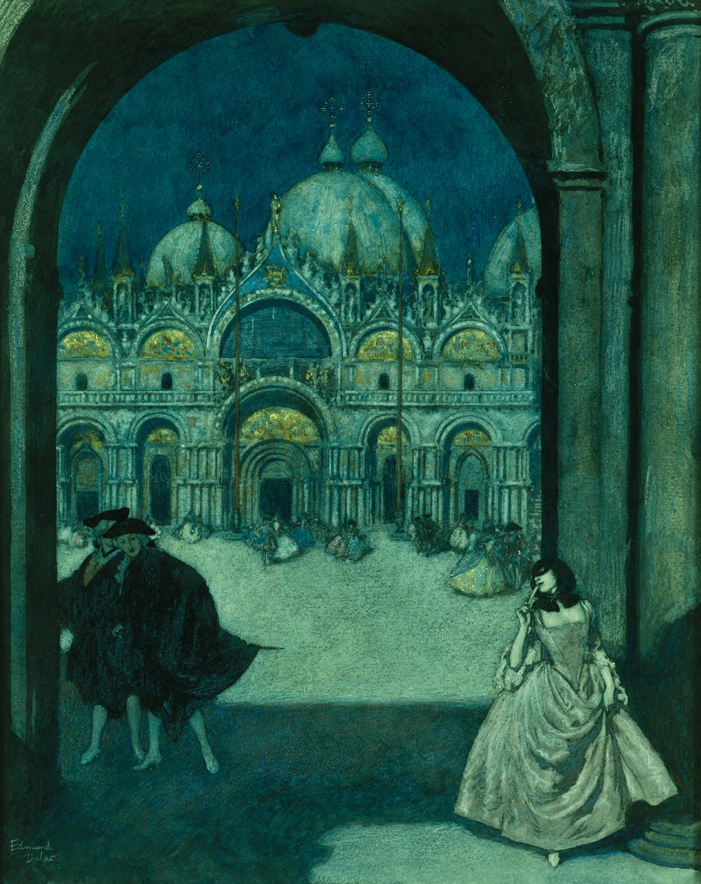 Na Piazza San Marco de Edmund Dulac